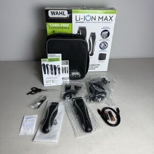 Wahl Home Products Li-Ion Max Rechargeable Cordless Clipper Haircutting Kit